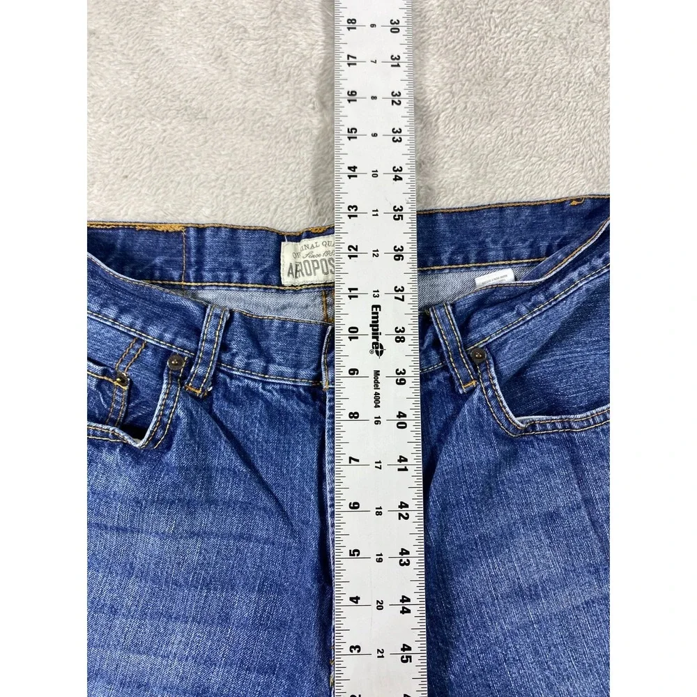 Aeropostale Jeans Driggs Bootcut Jeans Fits‎ 32x30 Blue Denim Cotton Slim Fit